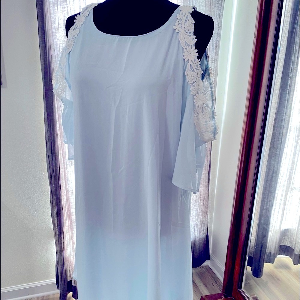 extra large powder blue short dress www.roiii.net